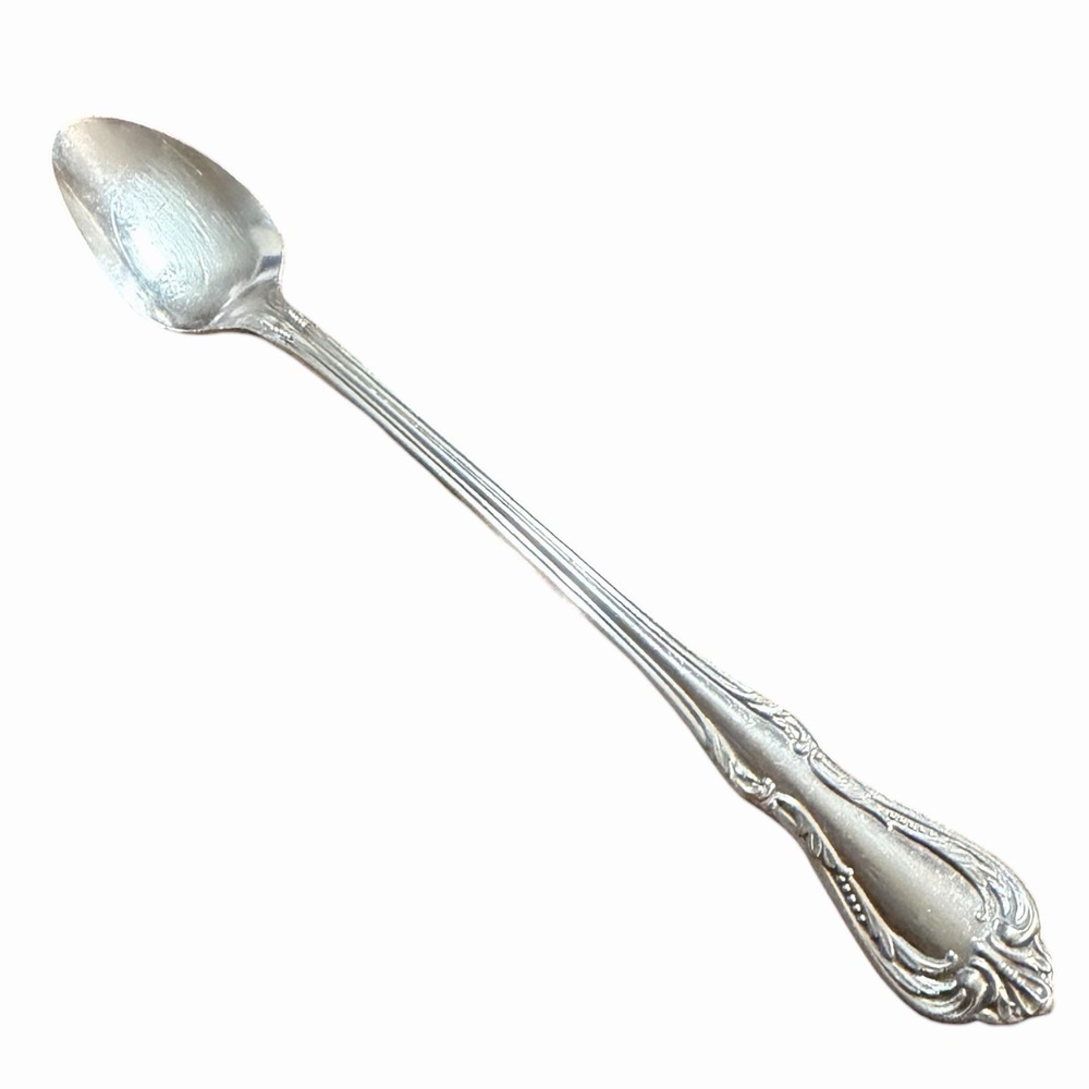 WM Rogers Chalice/Harmony Silverplate Iced Tea/Beverage Spoon‎